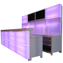 Exclusive LED Bar violett